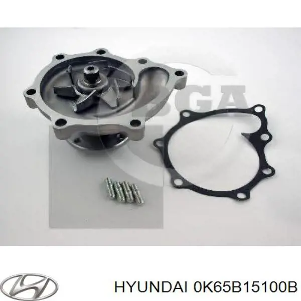 0K65B15100B Hyundai/Kia bomba de agua