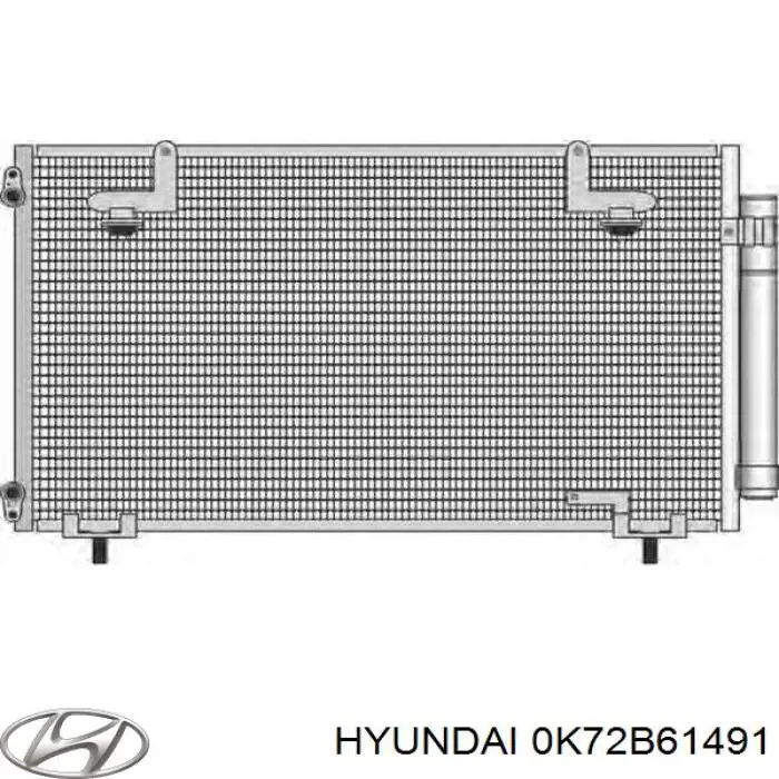  Condensador aire acondicionado para KIA Pregio TB