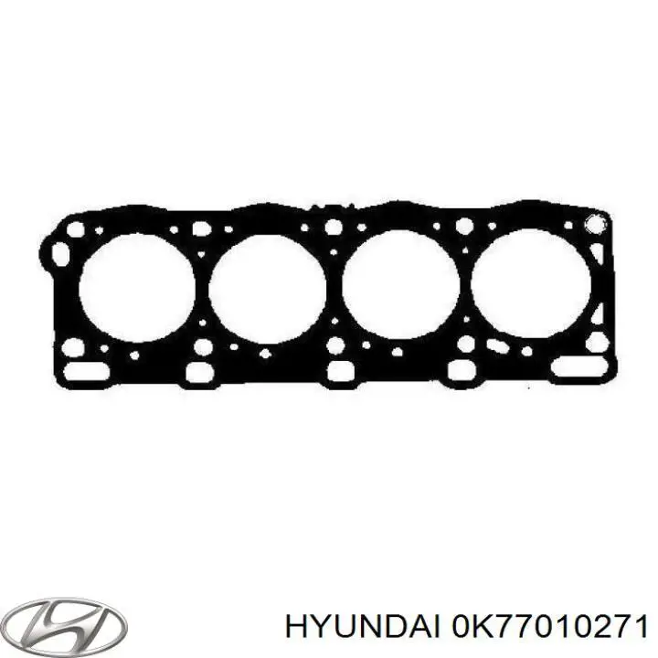 0K77010271 Hyundai/Kia junta de culata