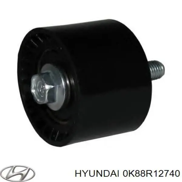 0K88R12740 Hyundai/Kia rodillo intermedio de correa dentada