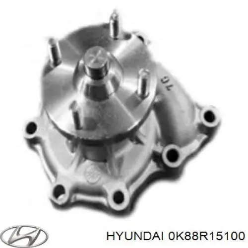 0K88R15100 Hyundai/Kia bomba de agua