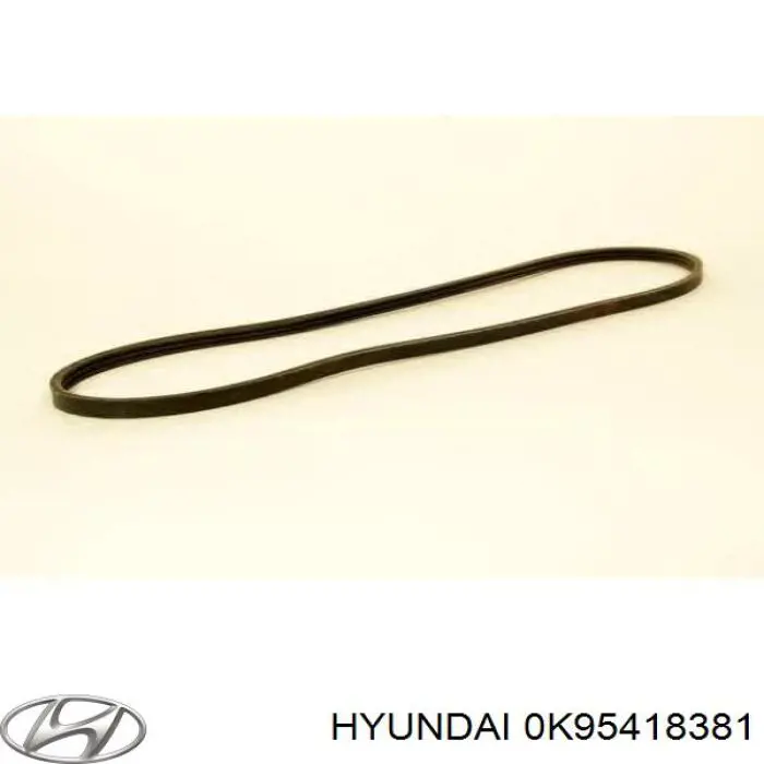 0K95418381 Hyundai/Kia correa trapezoidal