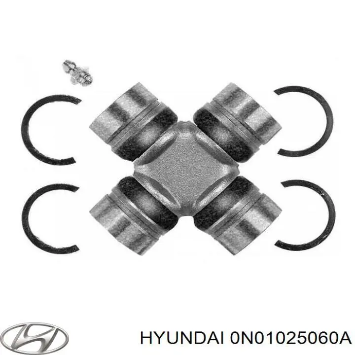 0N01025060A Hyundai/Kia cruceta de árbol de cardán trasero