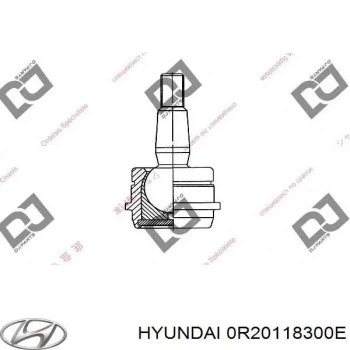 0R20118300E Hyundai/Kia alternador