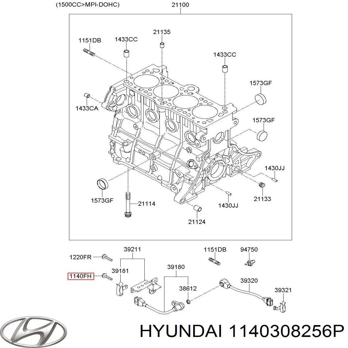 1140308256P Hyundai/Kia 