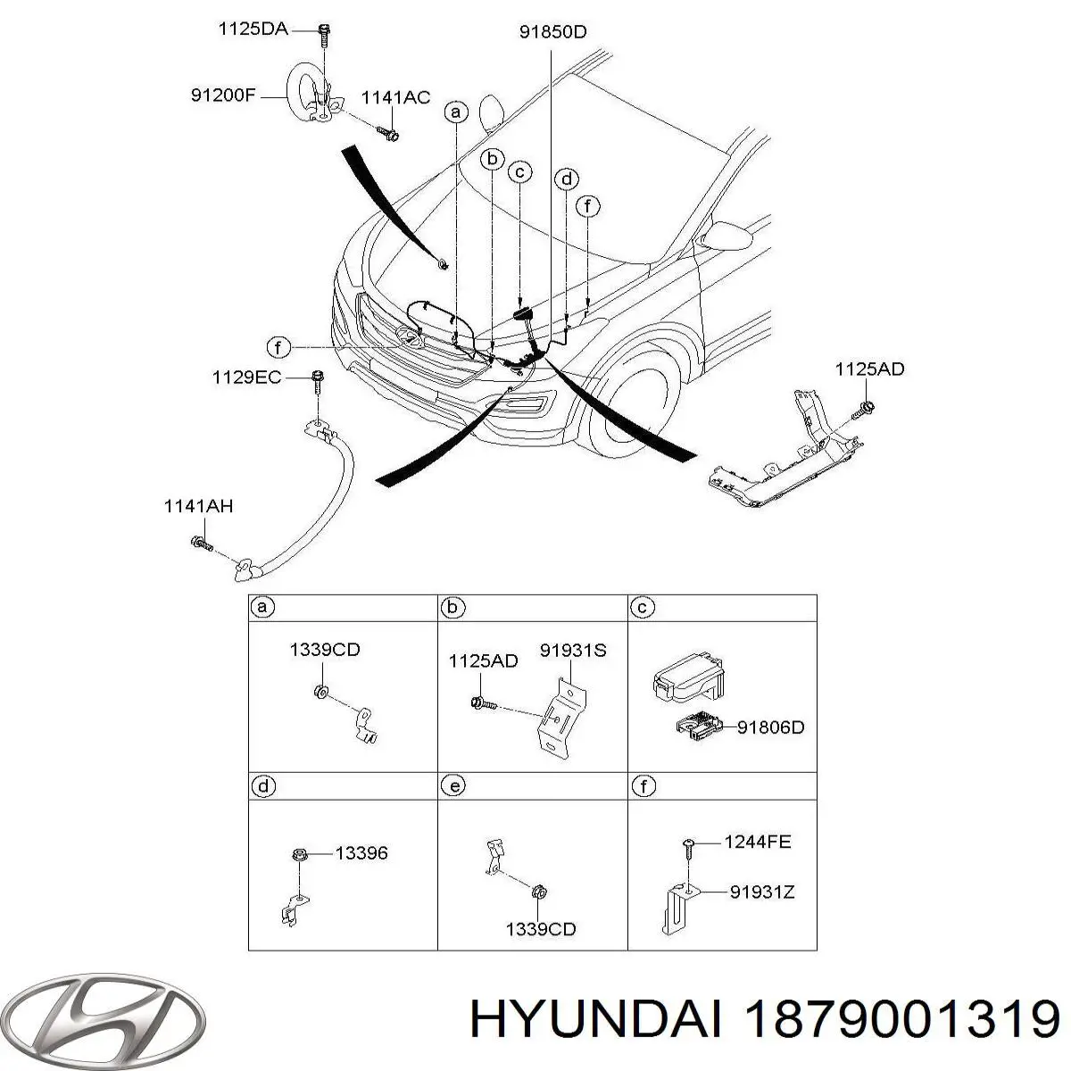 1879001319 Hyundai/Kia fusible