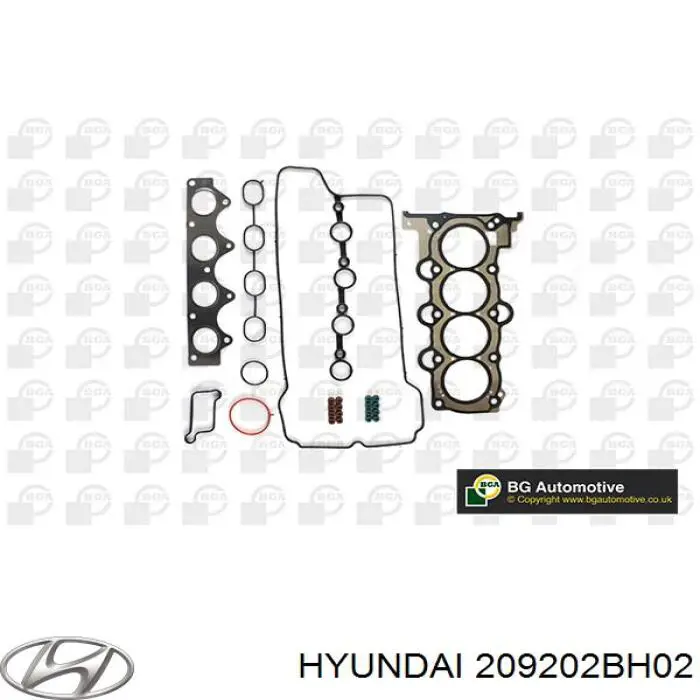  Juego de juntas de motor, completo, superior para KIA Ceed JD