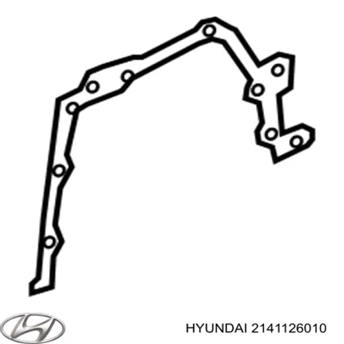 2141126010 Hyundai/Kia junta, bomba de aceite