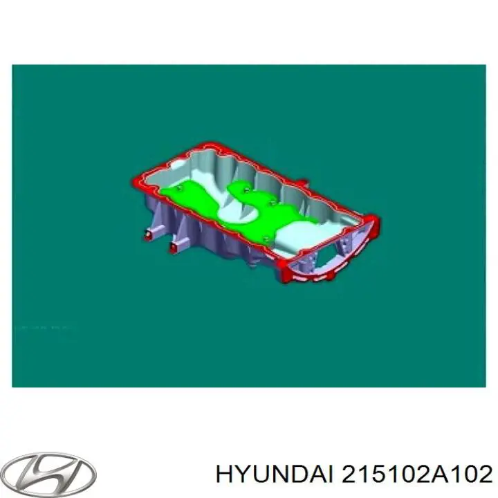  Cárter de aceite para Hyundai Elantra 4 