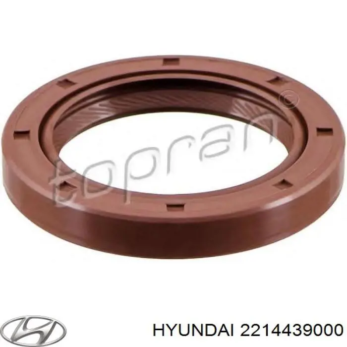 2214439000 Hyundai/Kia anillo retén, árbol de levas