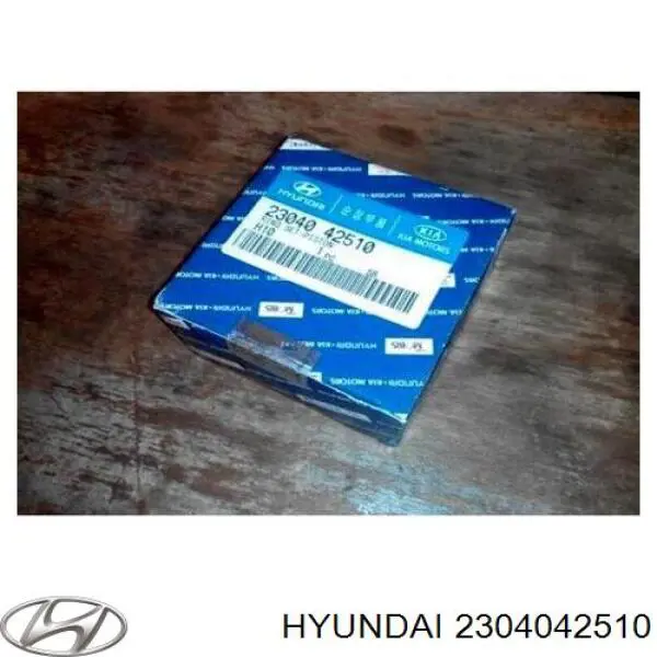  Juego de aros de pistón, motor, STD para Hyundai Galloper JK