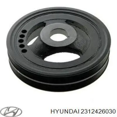 2312426030 Hyundai/Kia polea, cigüeñal