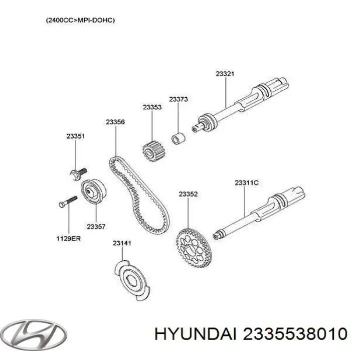 2335538010 Hyundai/Kia 