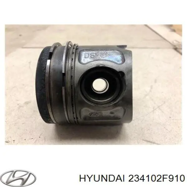 234102F910 Hyundai/Kia pistón con bulón sin anillos, std