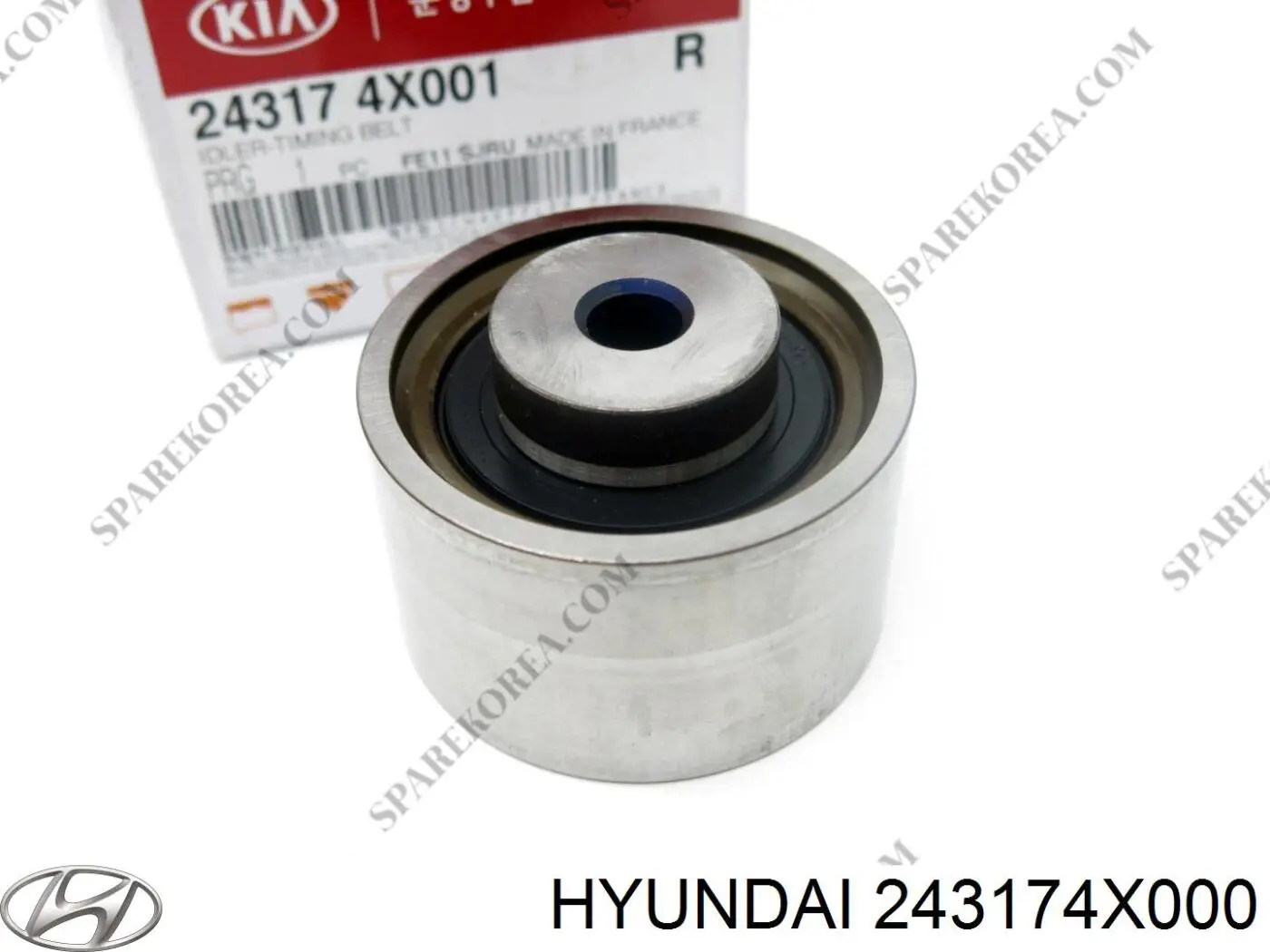 243174X000 Hyundai/Kia rodillo intermedio de correa dentada