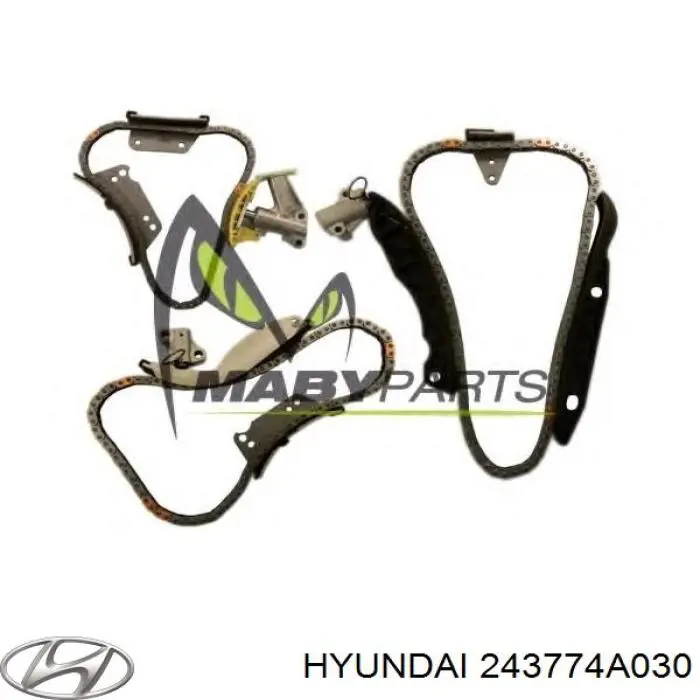  Carril de deslizamiento, cadena de distribución inferior para Hyundai H-1 STAREX TQ