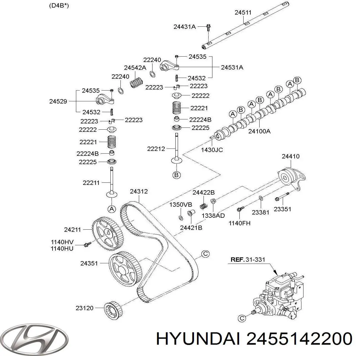 2455142200 Hyundai/Kia 