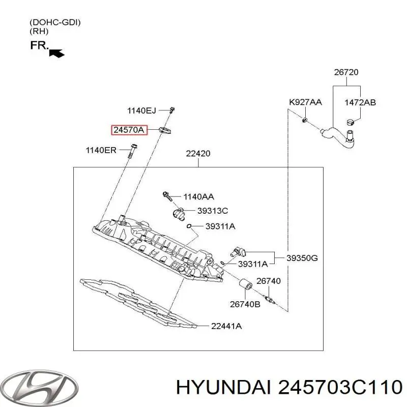 245703C110 Hyundai/Kia 