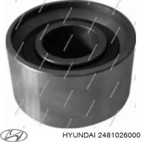 2481026000 Hyundai/Kia rodillo intermedio de correa dentada