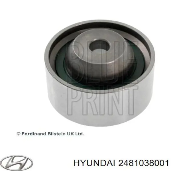 2481038001 Hyundai/Kia rodillo intermedio de correa dentada