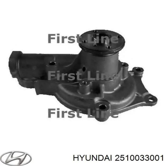 2510033001 Hyundai/Kia bomba de agua