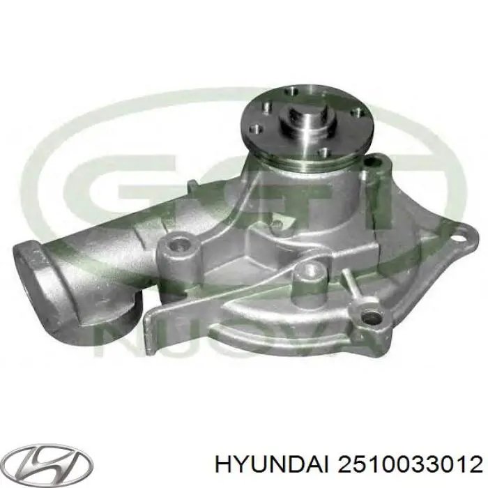 2510033012 Hyundai/Kia bomba de agua