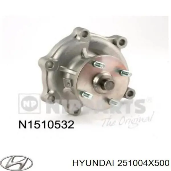 251004X500 Hyundai/Kia bomba de agua