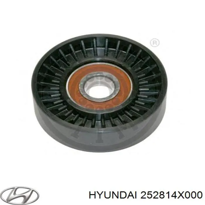 252814X000 Hyundai/Kia tensor de correa, correa poli v