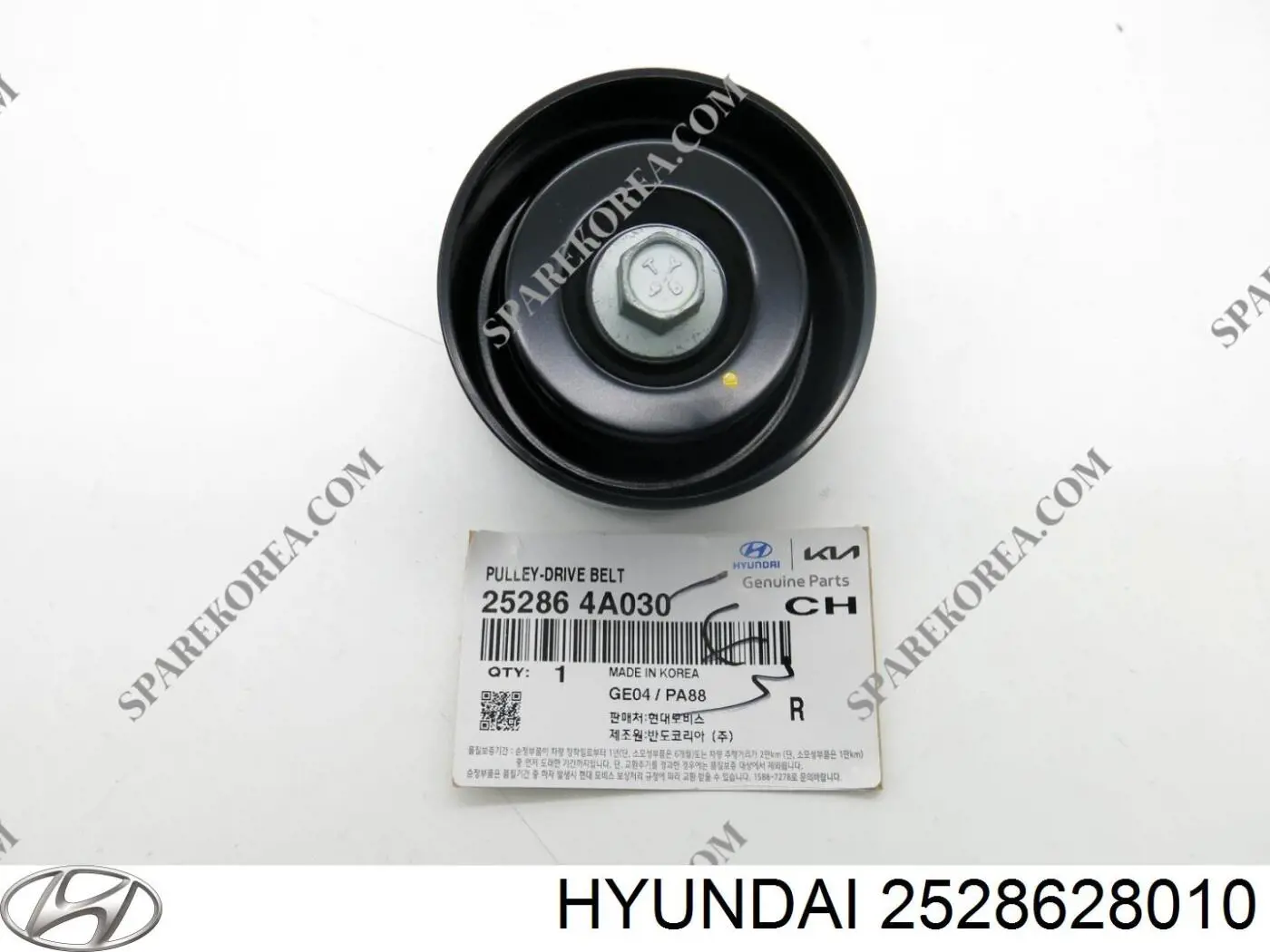 2528628010 Hyundai/Kia rodillo, correa trapecial poli v