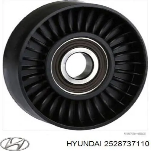 2528737110 Hyundai/Kia polea inversión / guía, correa poli v