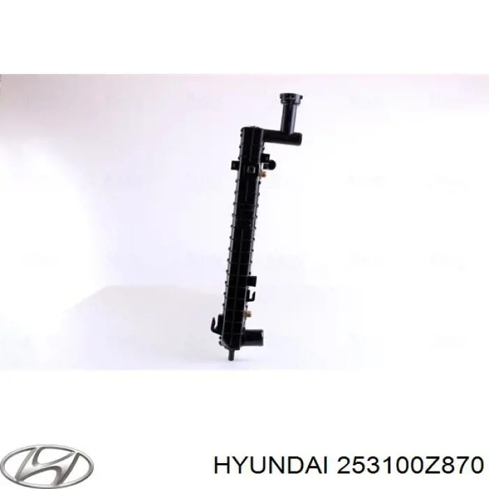 253100Z870 Hyundai/Kia radiador refrigeración del motor