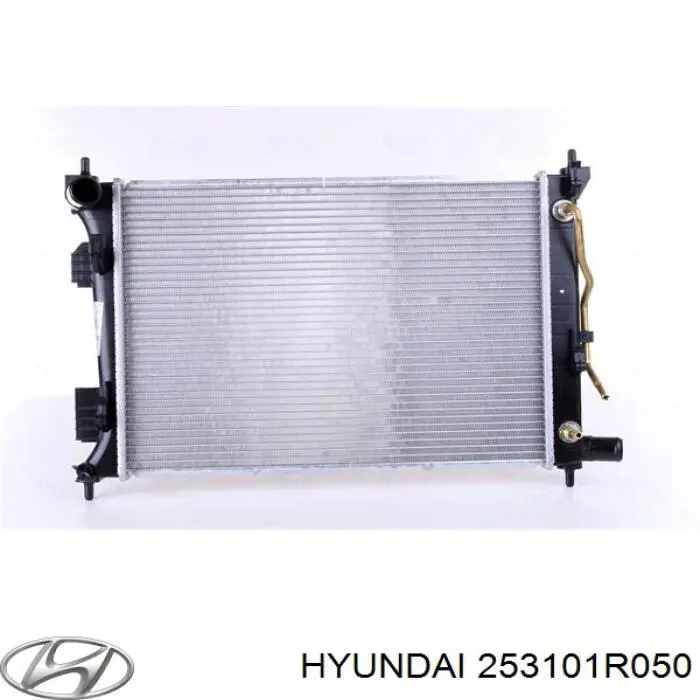 253101R050 Hyundai/Kia radiador refrigeración del motor