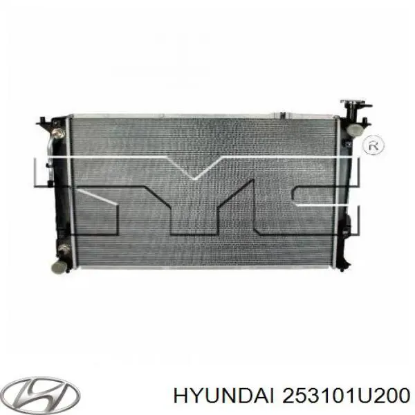 253101U200 Hyundai/Kia radiador refrigeración del motor