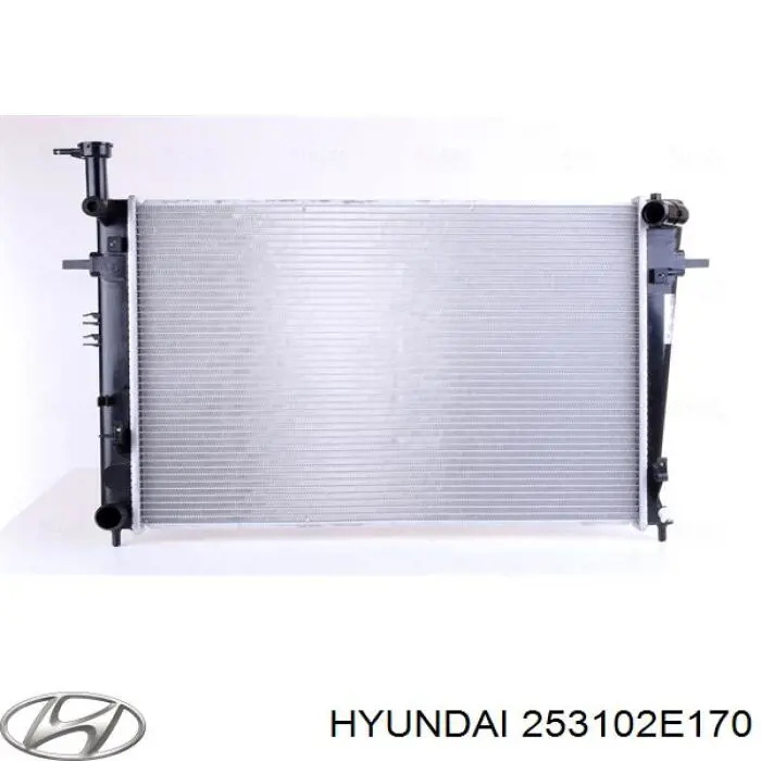 253102E170 Hyundai/Kia radiador refrigeración del motor