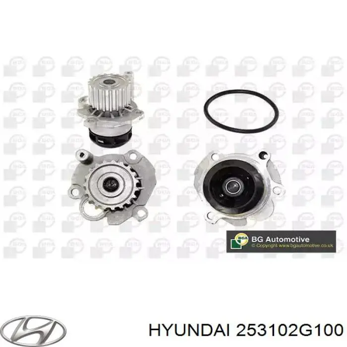 253103K195 Hyundai/Kia radiador refrigeración del motor