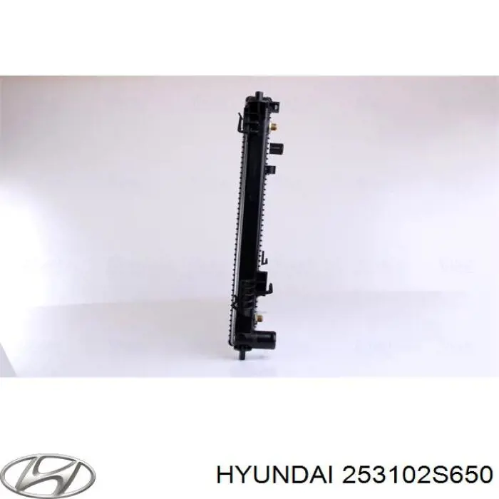 253102S650 Hyundai/Kia radiador refrigeración del motor