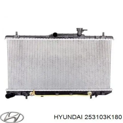 253103K180 Hyundai/Kia radiador refrigeración del motor