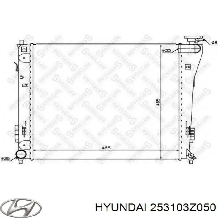 253103Z050 Hyundai/Kia radiador refrigeración del motor