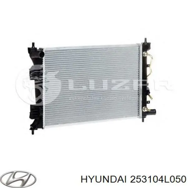 253104L050 Hyundai/Kia radiador refrigeración del motor