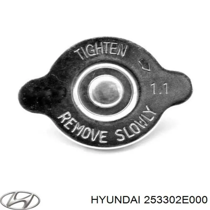 253302E000 Hyundai/Kia tapa de radiador