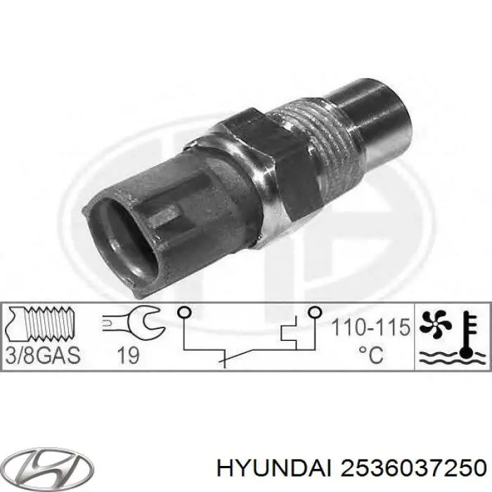  Sensor, temperatura del refrigerante (encendido el ventilador del radiador) para Mitsubishi L 400 PAOV