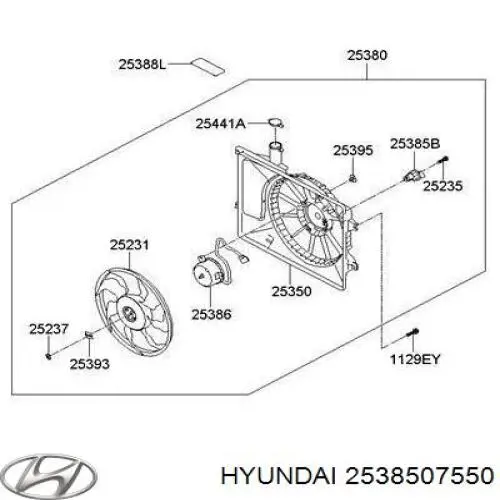  Control De Velocidad De El Ventilador De Enfriamiento (Unidad De Control) para Hyundai I30 GDH