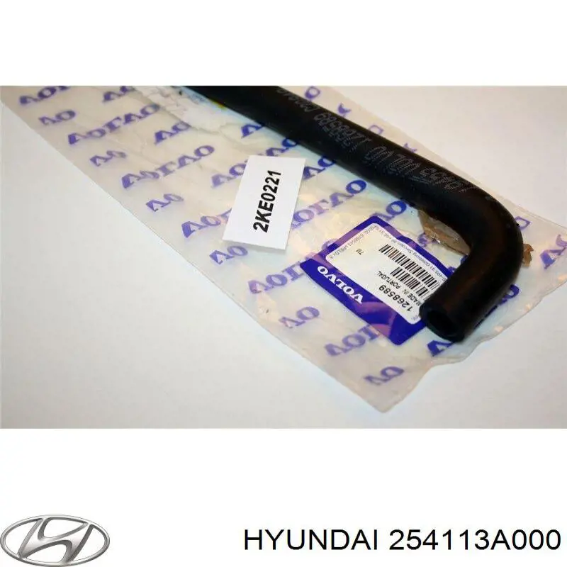  Tubería de radiador arriba para Hyundai Trajet FO