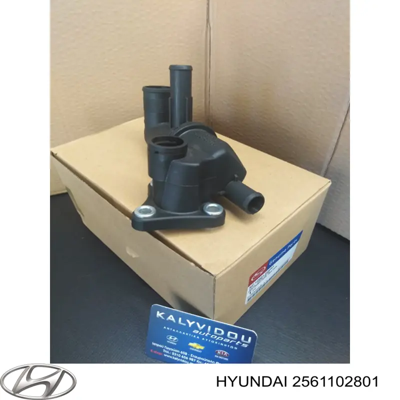  Brida del sistema de refrigeración (triple) para Hyundai Getz 