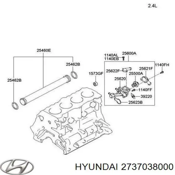  Sensor, impulso de encendido para KIA Opirus GH