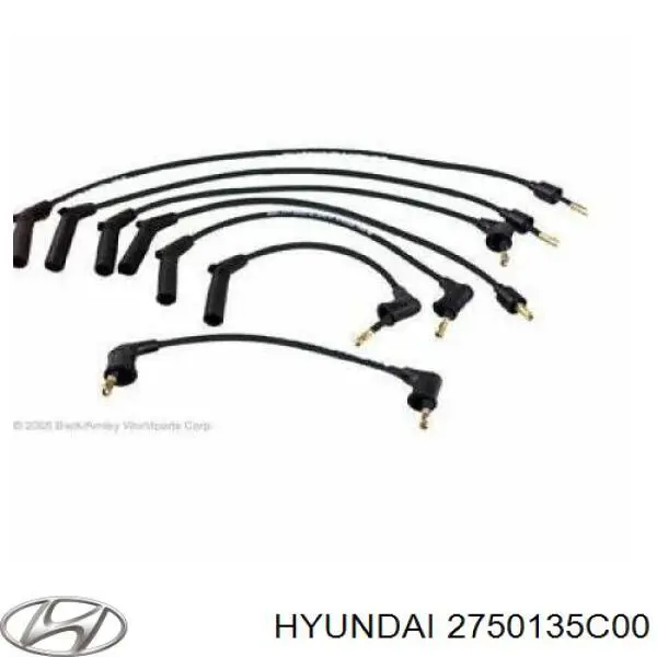 2750135C00 Hyundai/Kia juego de cables de encendido