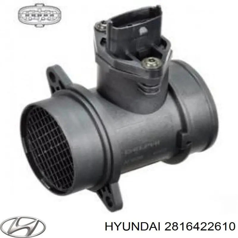 2816422610 Hyundai/Kia sensor de flujo de aire/medidor de flujo (flujo de aire masibo)