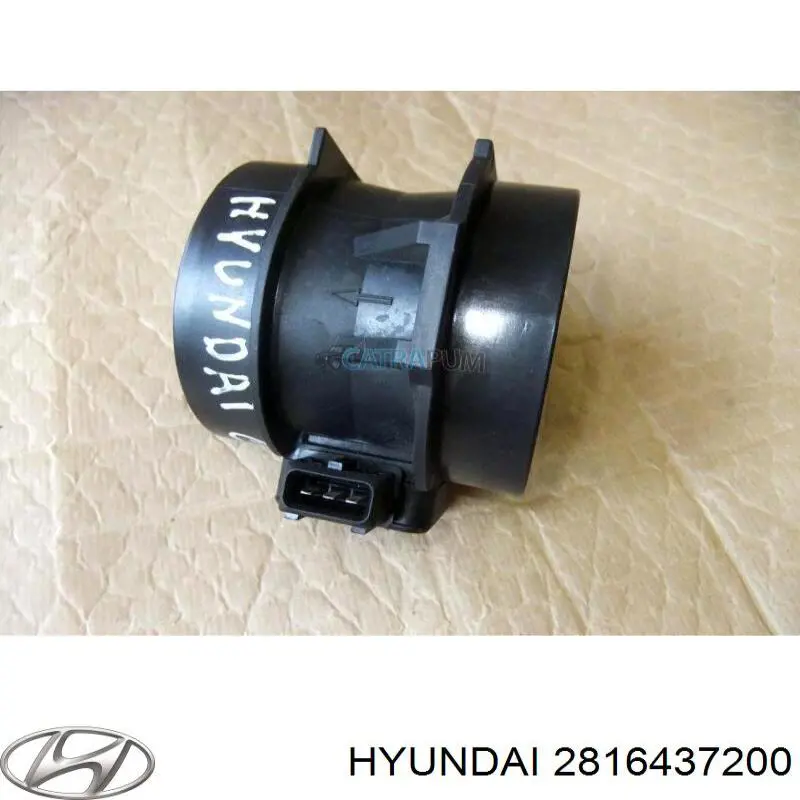 2816437200 Hyundai/Kia sensor de flujo de aire/medidor de flujo (flujo de aire masibo)