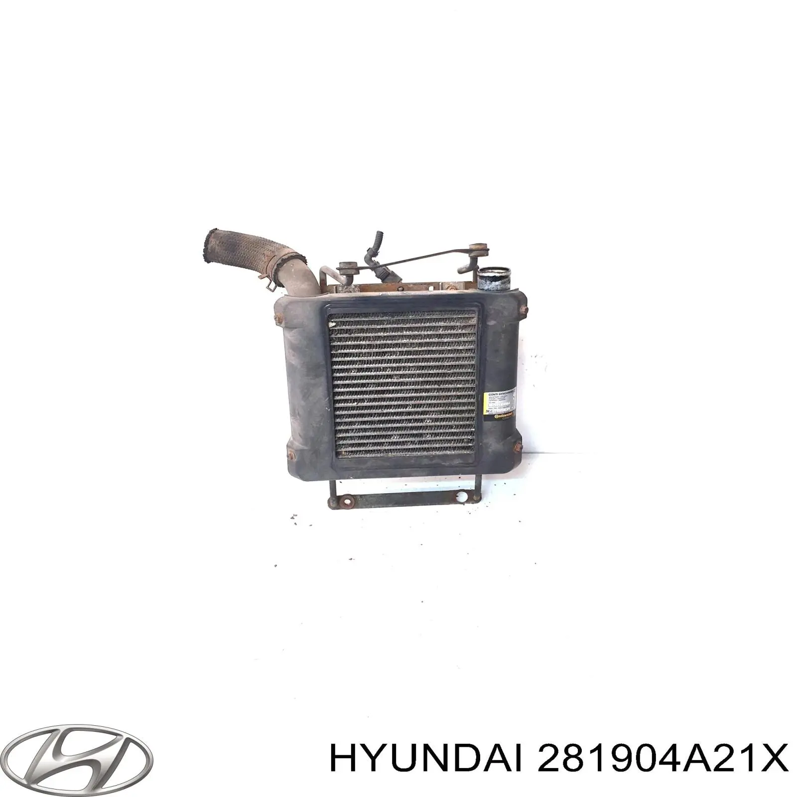  Radiador de aire de admisión para Hyundai H200 