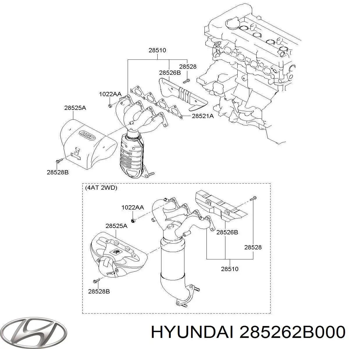 285262B000 Hyundai/Kia 